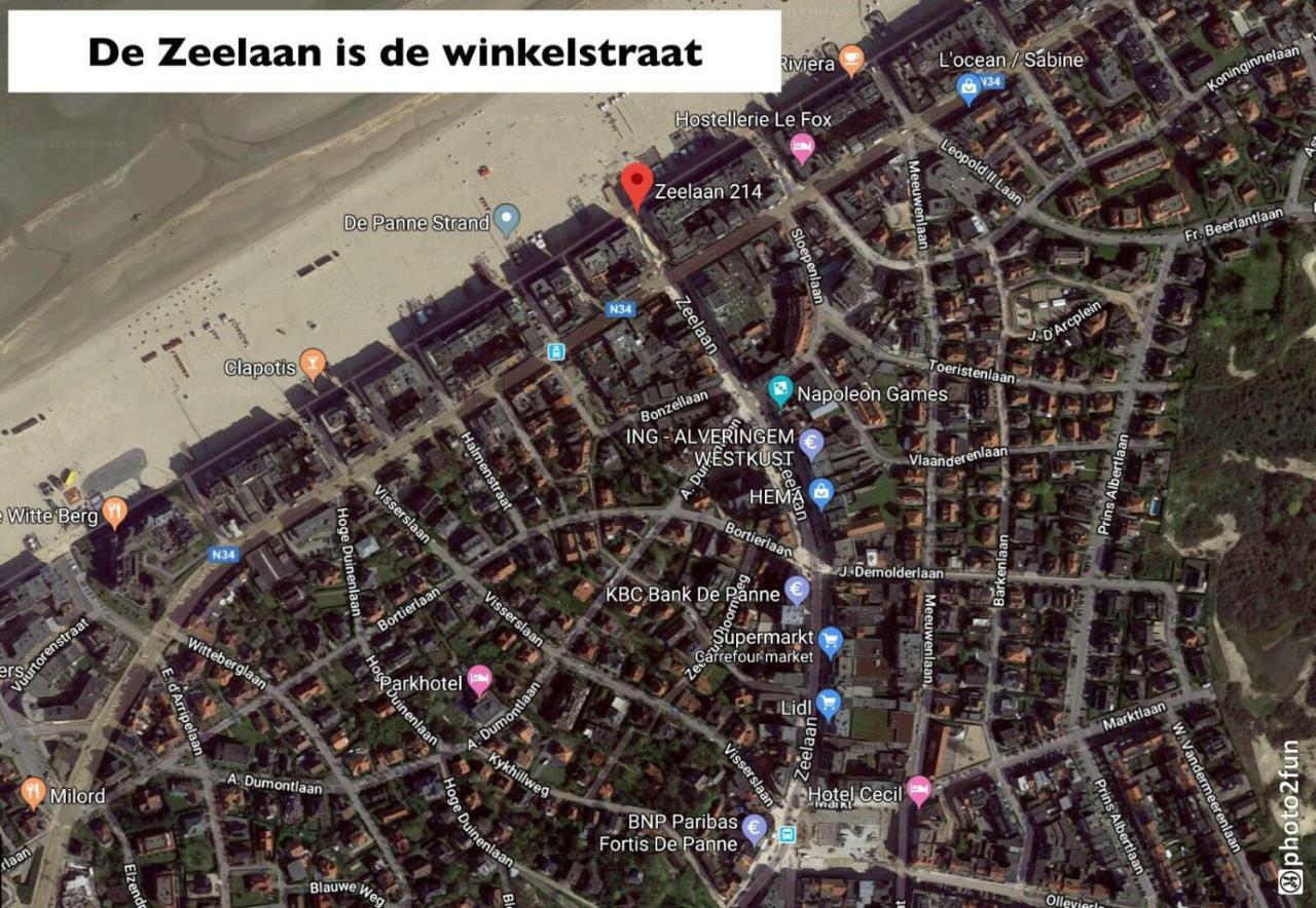 Residentie Albert-1, App.202, Zeelaan 214 De Panne Exteriör bild